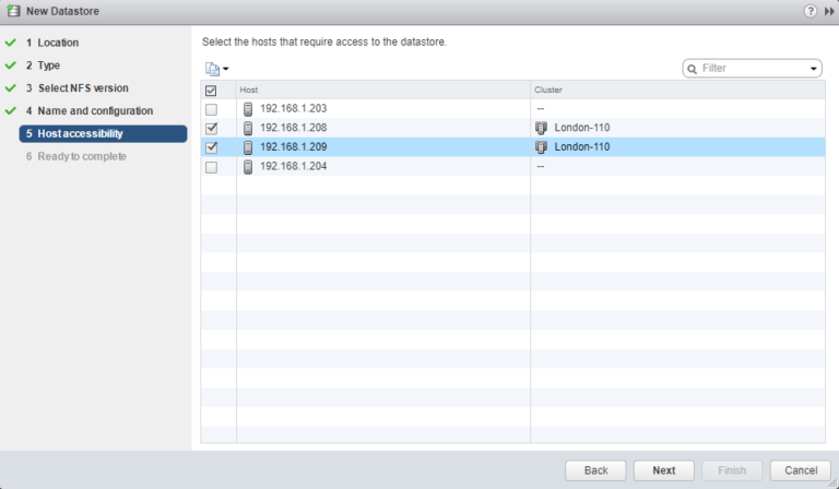 How to Create a VMware NFS Datastore - Thrifty Admin