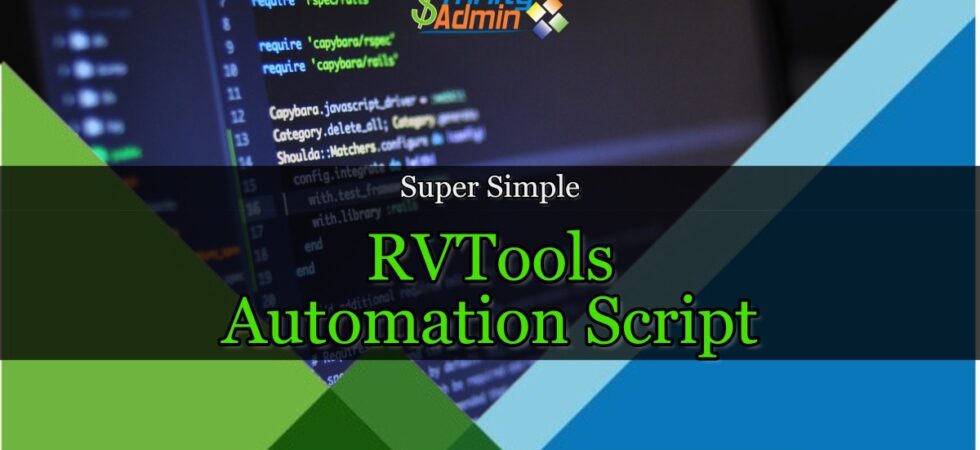 RVTools Automation